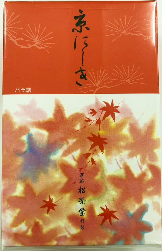 Shoyeido's Kyoto Autumn Leaves Incense 450 Sticks - Kyo-nishiki